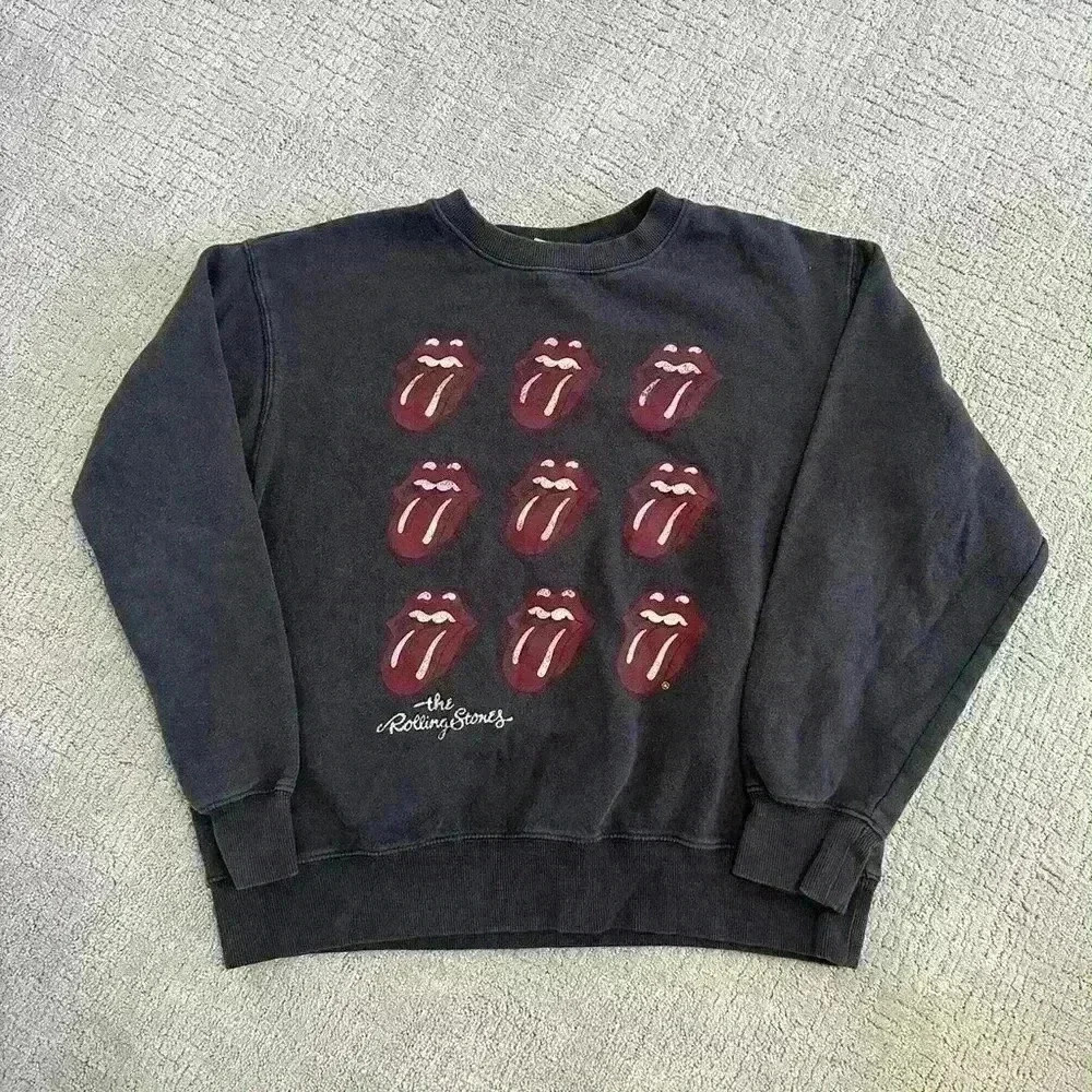 H & M Rolling Stones crewneck sweater